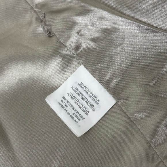 NEW YEAR CLOSEOUT SALE J crew Stadium Cloth Peacoat by Nello Gori size 14 - Picture 5 of 6